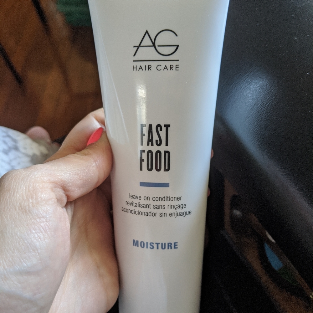 AG fast Food leave on conditioner for hair